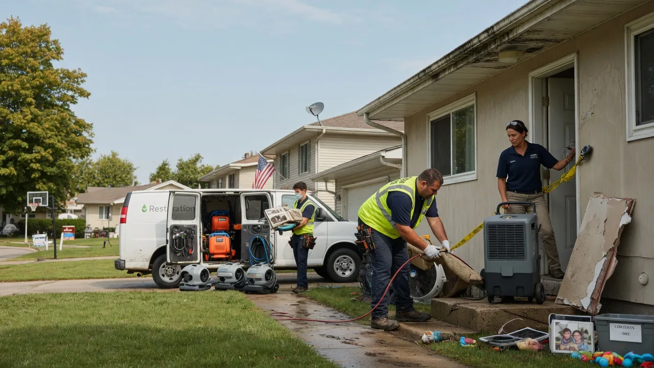 Water Damage Restoration in Reed City, MI near me